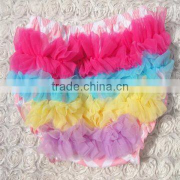 High Quality Girls' Cotton Woven Baby Ruffles Bloomers photo-2
