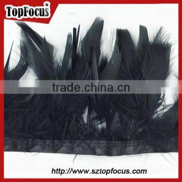 Green Trimming Fringe for DIY Cloth Synthetic Wholesale Turkey Feathers photo-3