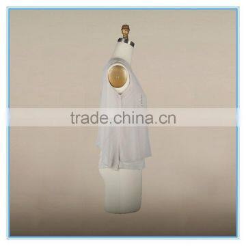 2016 Newest Women Top Clothing Sleeveless Chiffon Bead For Saree Blouse photo-3