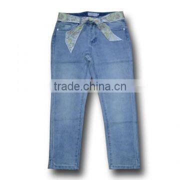 KIDS GIRLS' FASHION JEANS LONG TROUSERS