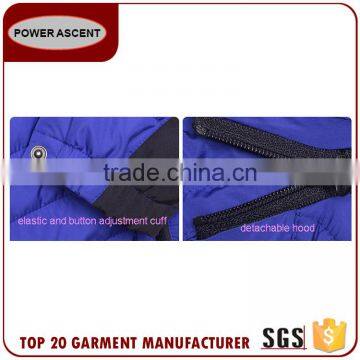 Casual Design Men Autumn/Winter Light Weight Hoody Outdoor Padding Jacket For Sale photo-4