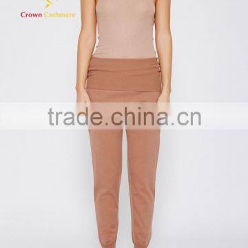 Women Round Neck Cashmere Sleeveless Knitted Sweater Pullover photo-3