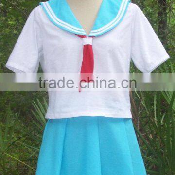 2017 New Design High School Sexy Japanese School Girl Uniform Designs photo-3