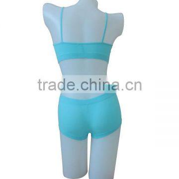 Nice Quality New Style Seamless Girl's Underwear Girl's Tank Top & Panty W/print photo-3