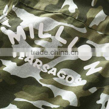 S33443W Boys Long Sleeve Shirt Cotton Boys Camouflage Blouse photo-5