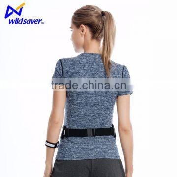 Battery Control LED Flashing Reflective Flip Belt Running Safety Warning Belt photo-4