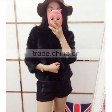 Mink coat collar the sable female short coat