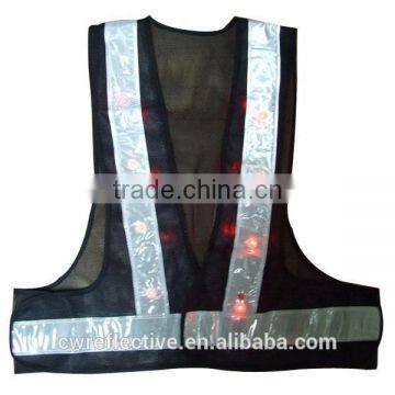 New Designing High Visibility Black Reflective Safety Vest for Children photo-3