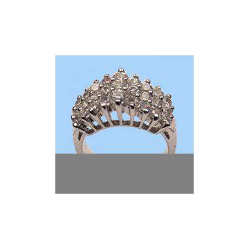 Sell Cubic Zirconia Silver Ring
