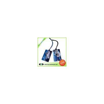 Custom plastic bag tag