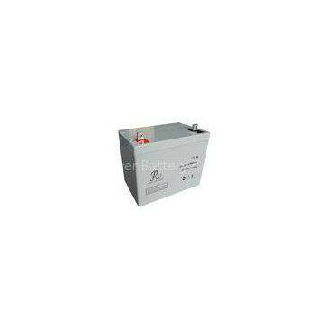 Rechargeable Lead Acid Battery , High Power Density Gel Type Battery 75Ah 12v