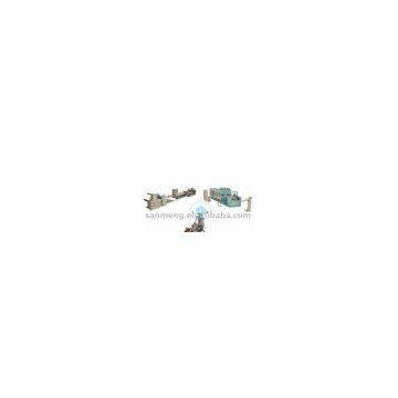 Polystyrene foam food container extrusion line