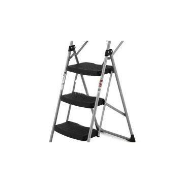 3 Steps Steel Ladder With Tools Shelf