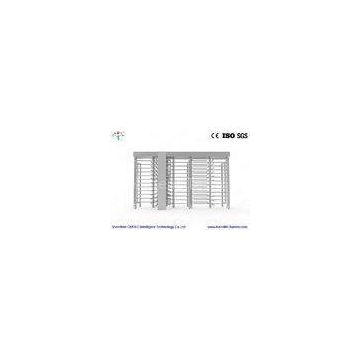 Electronic 3 Channel Full Height Turnstile , Pedestrian Turnstile Gate