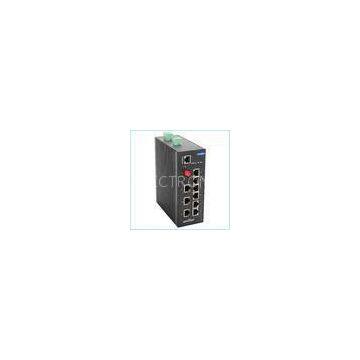 Professional access point 10 port Network Switch 7 * 100 Base TX + 1 * 100 Base FX + 2 * 100 / 1000