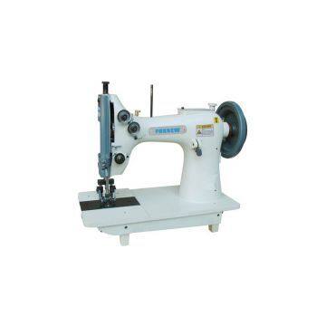 Double Needle Top and Bottom Feed Lockstitch Moccasin Machine for Extra Heavy Duty