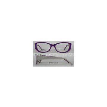 Clear And Candy Color Acetate Optical Frames Cat Eye Shaped For Girls