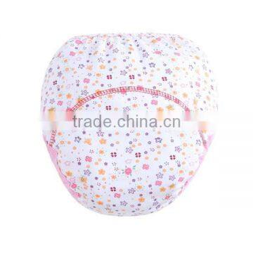 pretty flower printed style wholesale 100% cotton baby cloth diaper