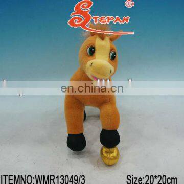 WMR13049-3 soft plush horse toys