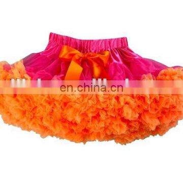 two tone colour girl pettiskirts/baby tutu skirts MP-0041