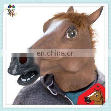 Horse Fancy Dress Cosplay Full Head Latex Animal Party Masks HPC-0403 photo-2