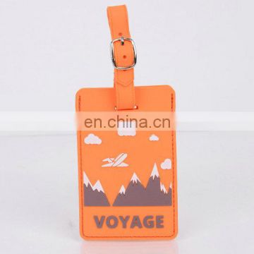 Factory customize Luggage Tags, Bag Tag, Soft pvc Travel ID Labels Tag