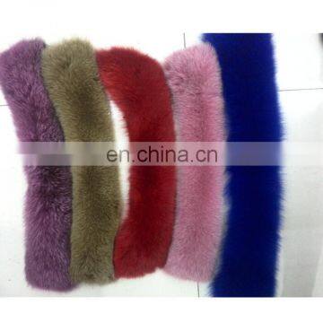 Best Seller Real Genuine Fox Fur Winter Collar Scarves Scarf Wrap Neck Warmer (