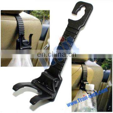 1.5kg Burden Black Seat Back Car Hanger Hook for Bags and Drinking