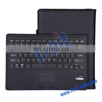 New Detachable Wireless Bluetooth Keyboard Leather Folio Case Cover for Microsoft Surface Pro 3 Tablet with Touchpad