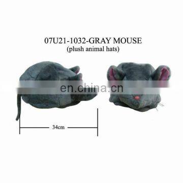 Lovely Mouse ! Plush Animal head Hats caps! BEST PRICE!