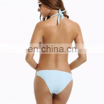Push up Halter Add -2-cups Bikinis Woman Swimwear 2017 photo-2