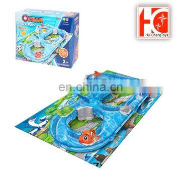 shantou chenghai toy factory fishing set track toys hot toys for wholesale