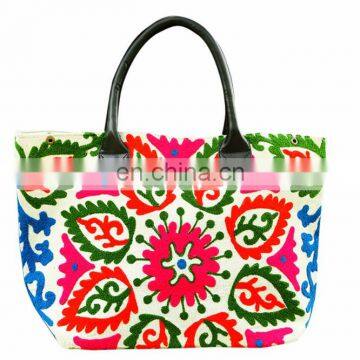 women's bag indian handmade suzani handbag messenger bags tote shopping bag shoulder bag