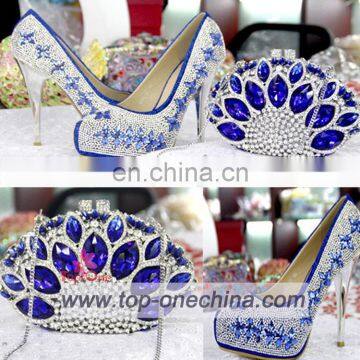 High heel Wedding party shoes and bag to match/fashion shoes and bags/women shoes and bags