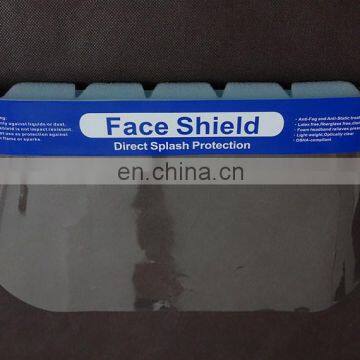 Anti-fog disposable protective safety goggle and face shield