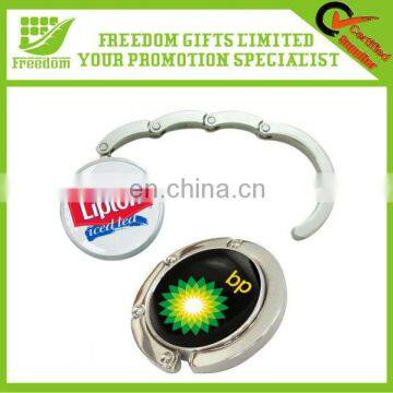 Promotional Custom Logo Branded Metal Handbag Hanger