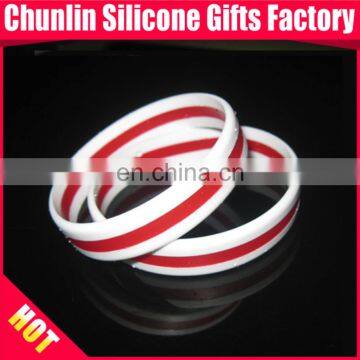 Hot Selling Blank Layers Silicone Slap Bracelets photo-4