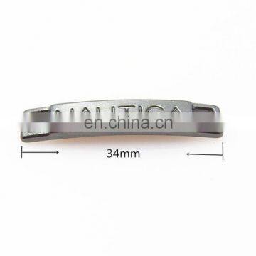 Engraved Logo Plating Wholesale Cheap Metal Label for Clothing