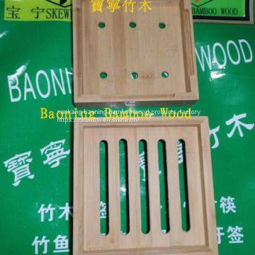 Square Bamboo Steamer 19.5cm photo-2