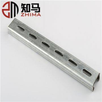 High Quality slotted galvanized strut steel gi c Iron channel