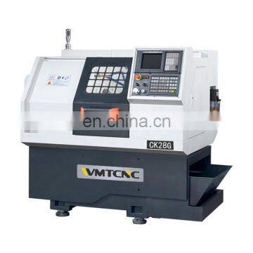 high speed CK28G 280 mm cnc lathe machine with linear guide