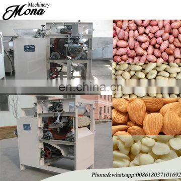 Stainless steel wet peanut bean soybean almond peeling machine