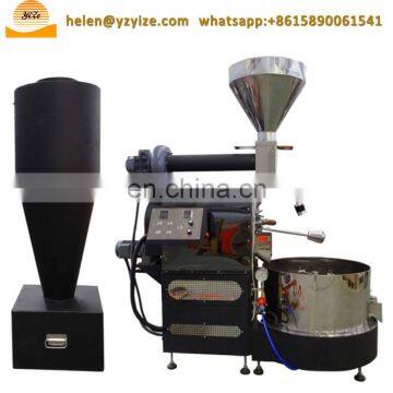 Gas type coffee roaster machine coffee cocoa bean seeds baker processing machine with data logger