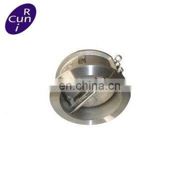 DN100 SS316 CF8M stainless steel dual plate check valve