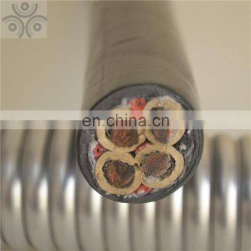 MYPT-3.6/6 Movable metallic shield rubber flexible cable for mining