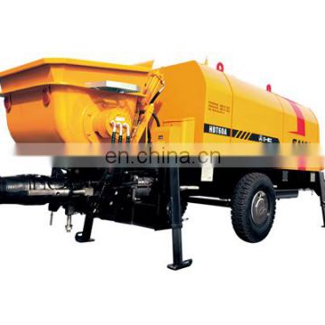 Electric Trailer Pump Trailer concrete Pump 70CBM/H