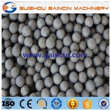 Skew Rolled Steel Mill Balls, Dia.35mm,60mm Grinding Media Forged Steel Balls, Steel Forge Mill Balls for Metal Ores photo-3