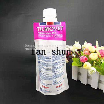 Food Grade Chicken Seasoning Packaging Bag/aluminized Yin Yang Standing Spout Bag White Sugar Oblique Mouth Bag photo-5