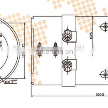 4HP DC MOTOR 3KW с наружным диаметром 125 мм photo-4