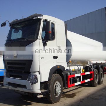 SINOTRUK Ellipse Tanker  shape 6*4 tank trucks